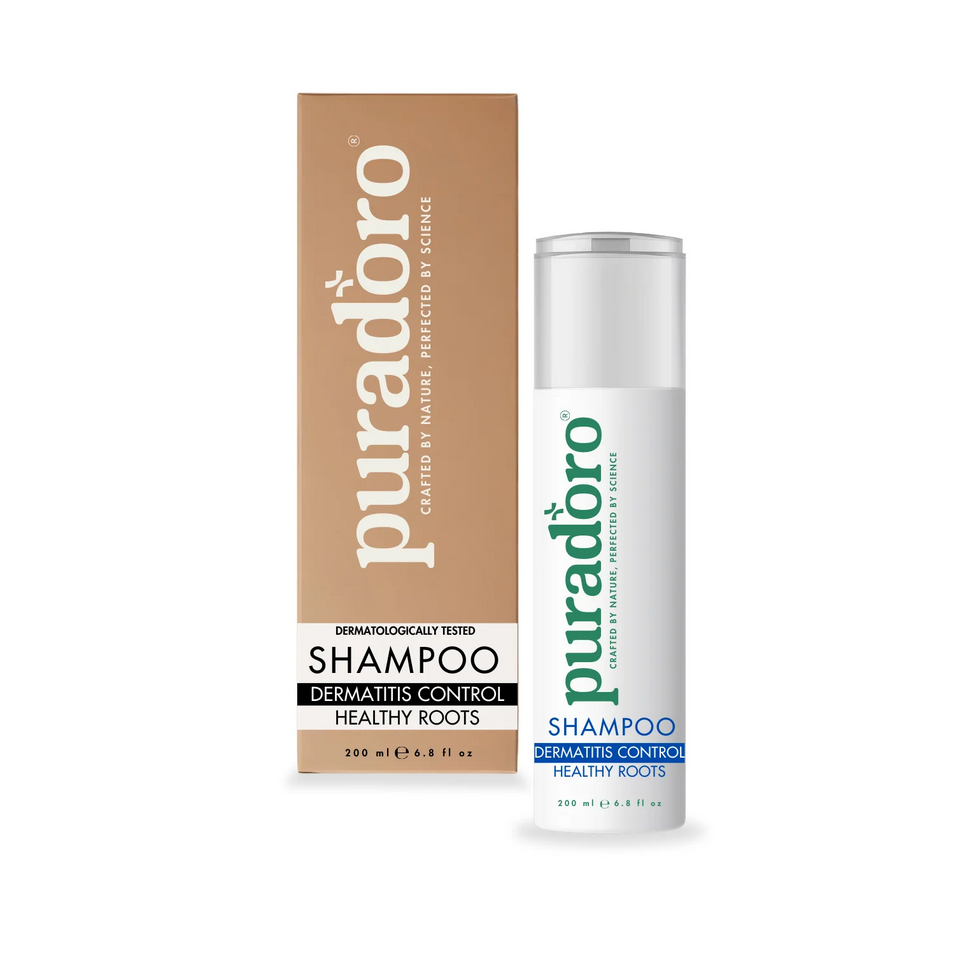 dermatitis shampoo Σαμπουάν για Σμηγματορροϊκή Δερματίτιδα - 100% Φυσικό - Βοηθά στην αντιμετώπιση της δερματίτιδας, του κνησμού, της λιπαρότητας και των νιφάδων 200 ml - Image 1
