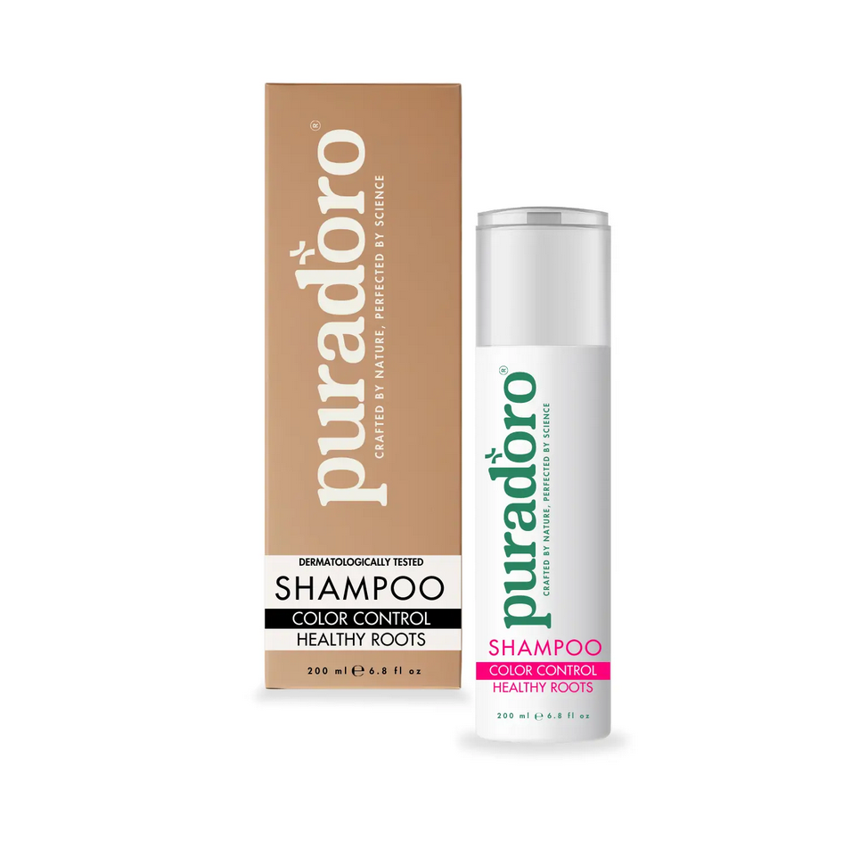 color shampoo Σαμπουάν για Βαμμένα, Κατεστραμμένα και Ξηρά Μαλλιά - 100% Φυσικό - Προστατεύει το Χρώμα, Επανορθώνει τα Κατεστραμμένα Μαλλιά, Ενυδατώνει με Κερατίνη & Έλαιο Αργκάν 200 ml - Image 1